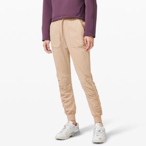 Lululemon Beyond the Studio Jogger in Cafe Au Lait